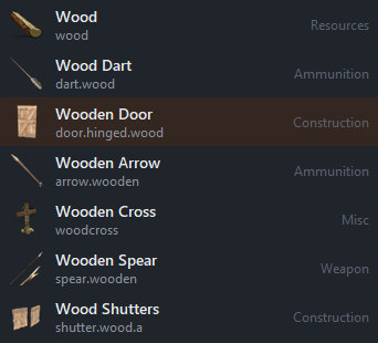 Item search